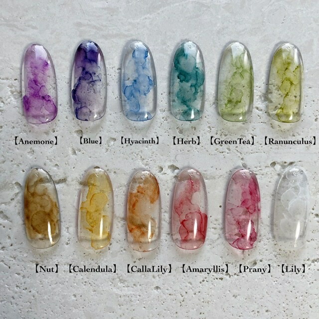 楽天市場】Ink oil[6本セット 2種類(暖色・寒色) ] ネイル ネイル