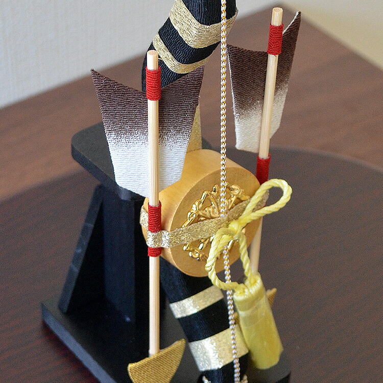 楽天市場】【当日発送可能】【兜飾り】飛翔兜弓太刀セット【端午の節句