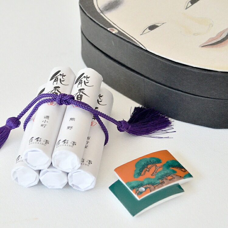 楽天市場】香彩堂 能香［のうこう］ギフトボックス面型「小面」NOH-06