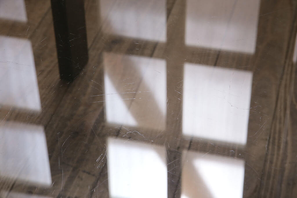 楽天市場】和製ヴィンテージ ガラストップテーブル オールドカリモク