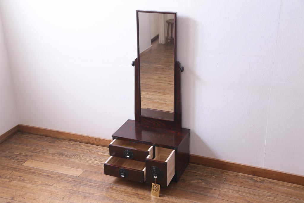 楽天市場】【中古】 鏡台 伝統民芸家具 岩谷堂箪笥 NO.145 姿見 ミラー