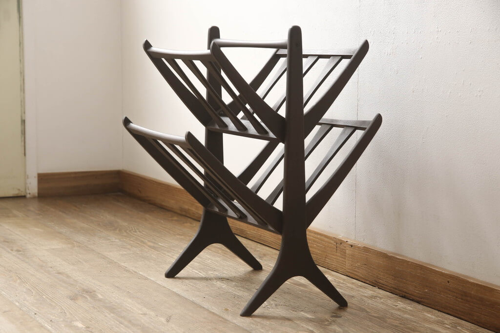 楽天市場】☆事前問合せ必須☆ 和製ビンテージ 折り畳みマガジンラック