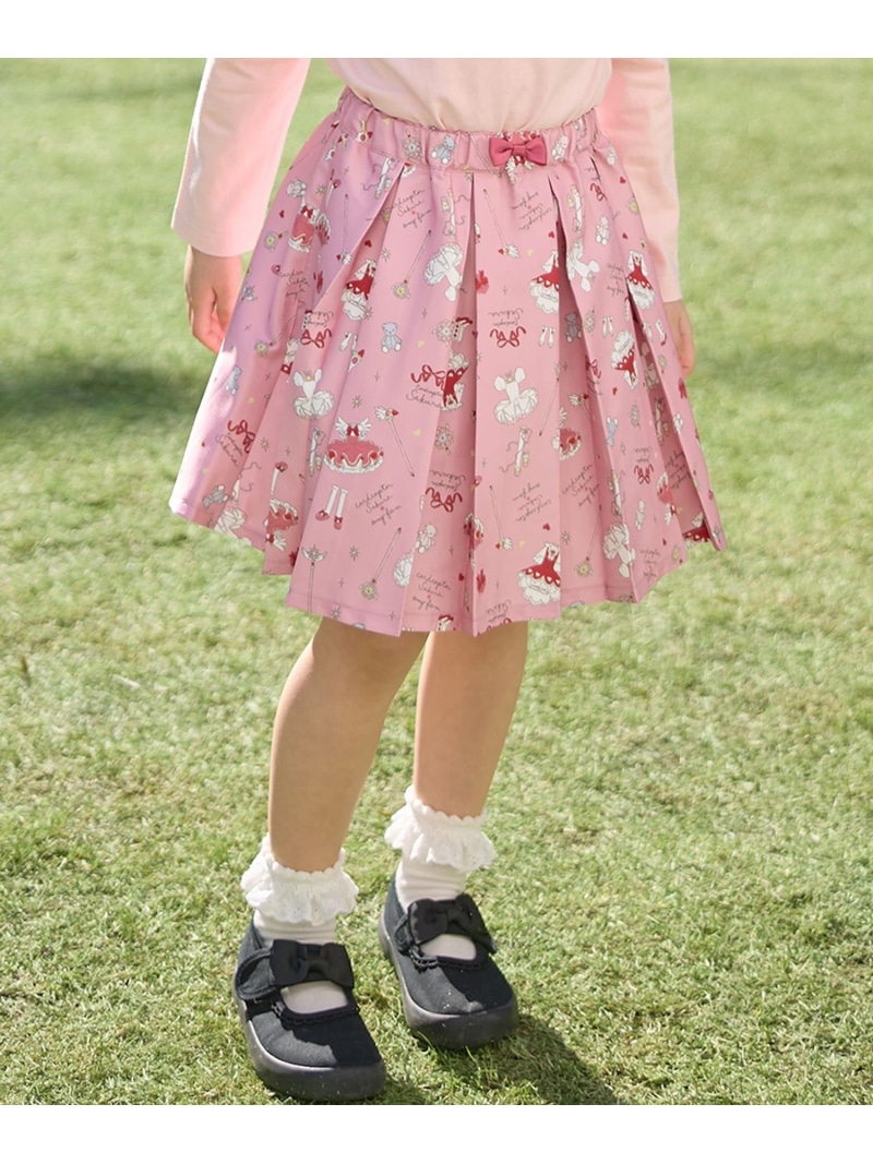 楽天市場】【カードキャプターさくら*any FAM】総柄 スカート ANY KIDS