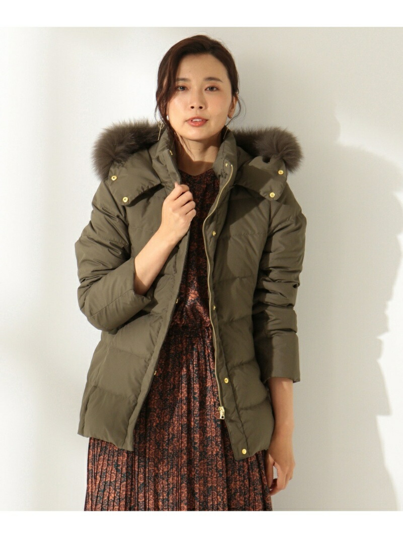 楽天市場】【SALE／50%OFF】【洗える】フォックスファーダウンコート