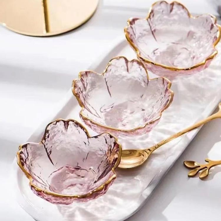 楽天市場】 豆皿 ガラス小鉢 4枚セット 桜 インスタ映え 和食器 ガラス