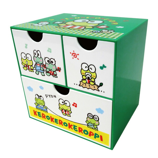 楽天市場】【送料無料】 サンリオキャラクターズ キャラチェストけろ