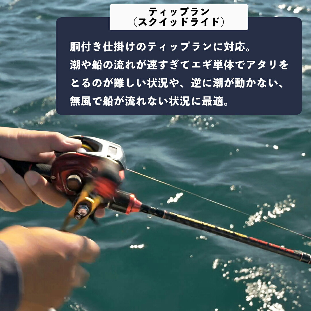 楽天市場】あおりねっと スクイッドライド M66（メタルティップ搭載