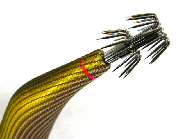 楽天市場】林釣漁具製作所 餌木猿 3.5号 スーパーシャロー 萌葱 金