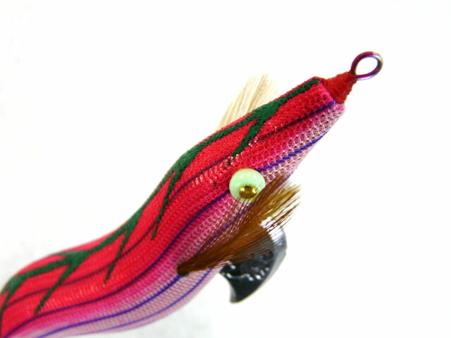 楽天市場】林釣漁具製作所 餌木猿 3.5号 スーパーシャロー 梅重 赤