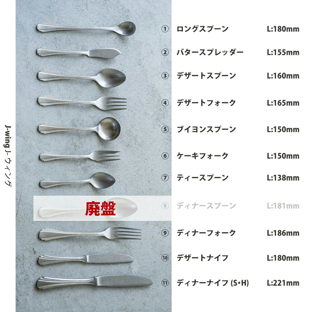 楽天市場】VINTAGEINOX J-ウィング デザートフォーク レトロ 喫茶店