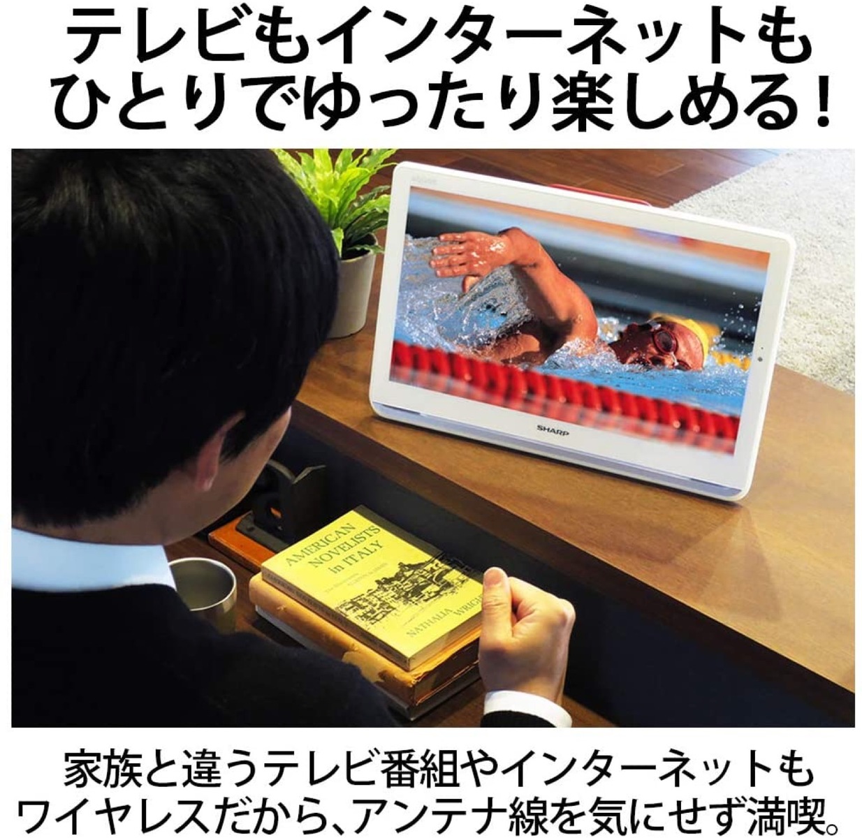 楽天市場】SHARP 2T-C12AP-W AQUOS ポータブル AP 防水 ワイヤレス 12V