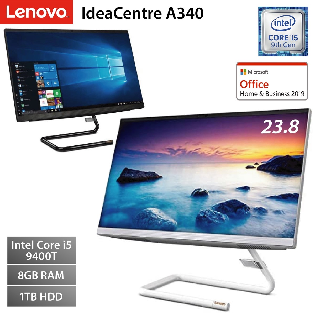 楽天市場】Lenovo IdeaCentre A340 23.8インチ 液晶一体型 AIO