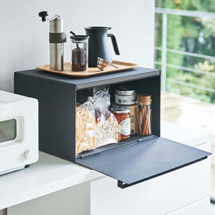 楽天市場】tower ブレッドケース タワー【27L キッチン 台所 収納 棚