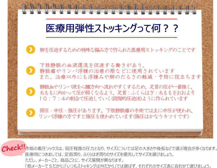 楽天市場】【送料無料】弾性ストッキング 医療用 男性用 テルモ