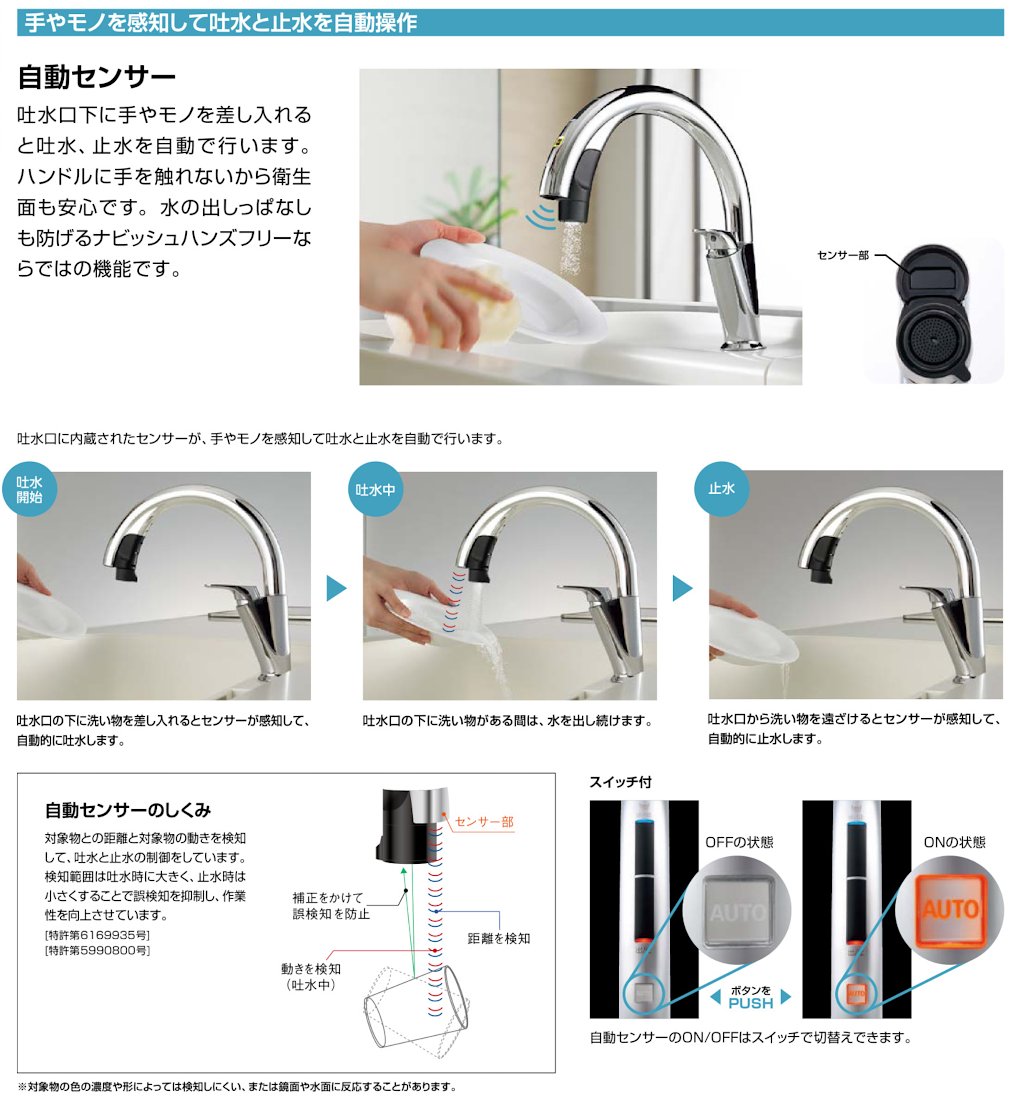 楽天市場】JF-NAH461SY(JW) LIXIL INAX キッチン用タッチレス水栓