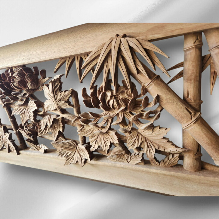 楽天市場】彫刻欄間 アンティーク建具 2枚 セット 明かり取り 欄間