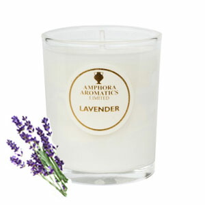 楽天市場】アロマキャンドル ラベンダー 英国製 ミニ｜グラス
