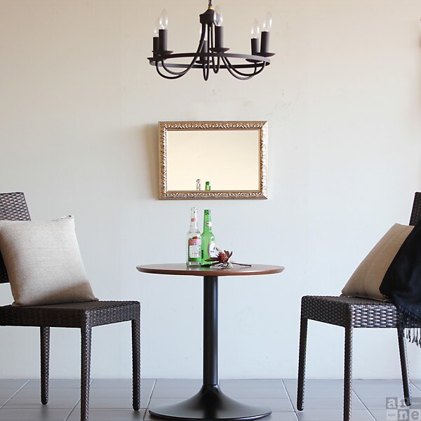 楽天市場】壁掛け ウォールミラー 横長 賃貸 ショップ アンティーク