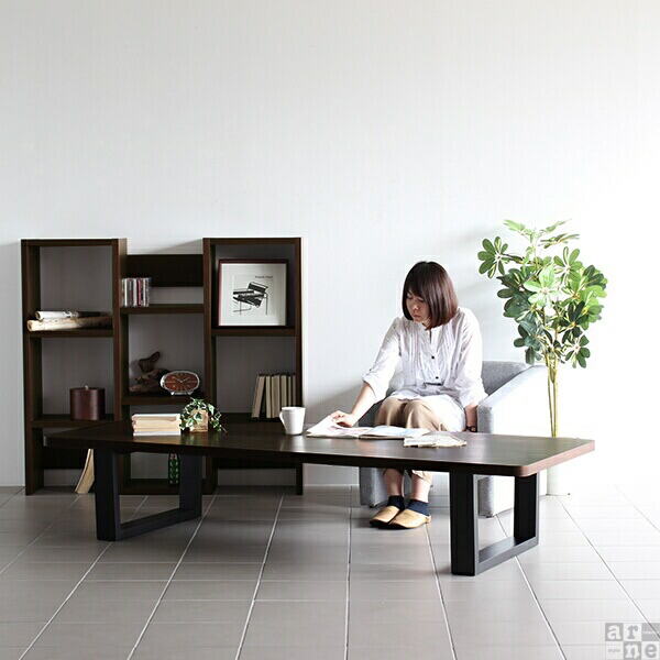 楽天市場】ローテーブル 大きめ 食事 角丸 200cm ダイニングテーブル 6