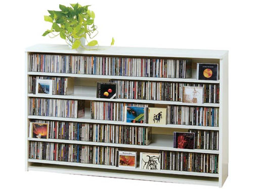 楽天市場】CDラック 横 スリム 大容量 おしゃれ cd ラック DVD 収納