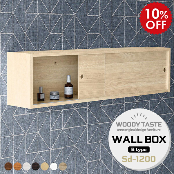 楽天市場】ウォールシェルフ ウォールラック 扉付き 石膏ボード 壁掛け