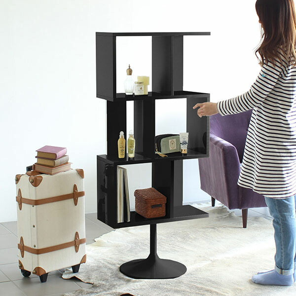 楽天市場】ディスプレイラック 脚付 ラック ディスプレイ 棚 黒