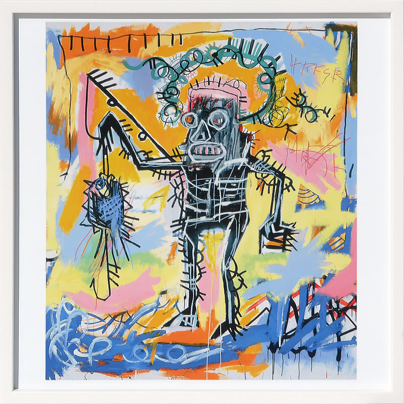 Jean Michel Basquiat バスキア 絵画 アート Amazon.co.jp: Untitled Head-Jean Michel Basquiat ジャン・ミシェル