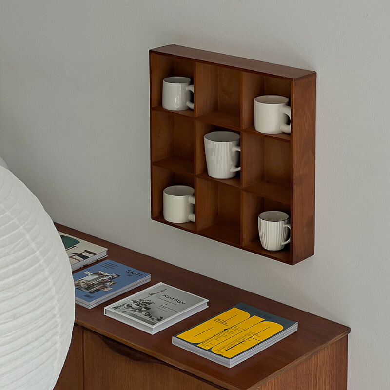 楽天市場】予約販売5月中旬～5月下旬頃発送予定 天然木 カップシェルフ