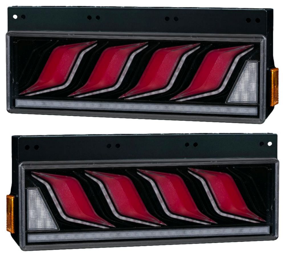 楽天市場】花魁 LEDテールランプ COMBO 炎 M ほむら 純正3連サイズ