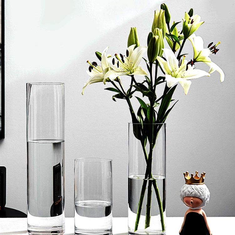 楽天市場】 フラワーベース 20cm 花器 ガラスベース 花瓶 ガラス 花瓶