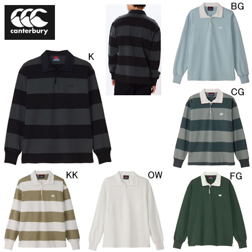 楽天市場】カンタベリー ラガーシャツ 長袖 襟付 メンズ canterbury