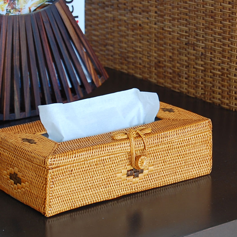 楽天市場】リボンストラップのアタ製 アジアン ティッシュケースカバー