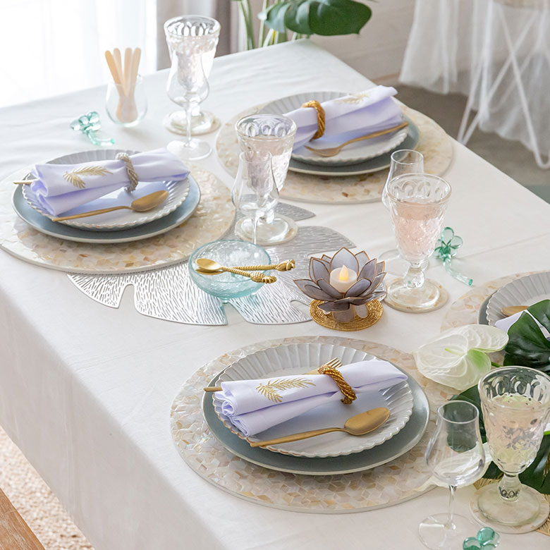 楽天市場】ナプキン ナフキン マルチクロス ベトナム 刺繍 約 W 46cm D