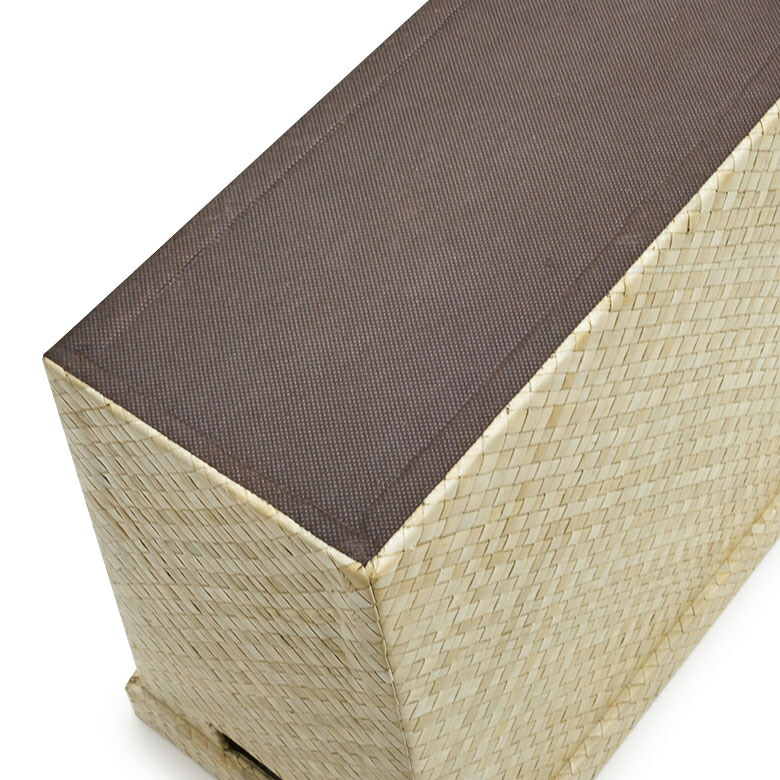 楽天市場】パンダンで出来たアジアン マガジンラック 2色展開 収納