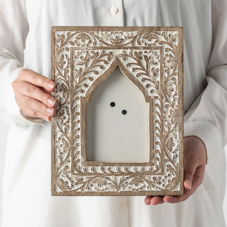 楽天市場】フォトフレーム 写真立て 木彫り 木製 マンゴーウッド