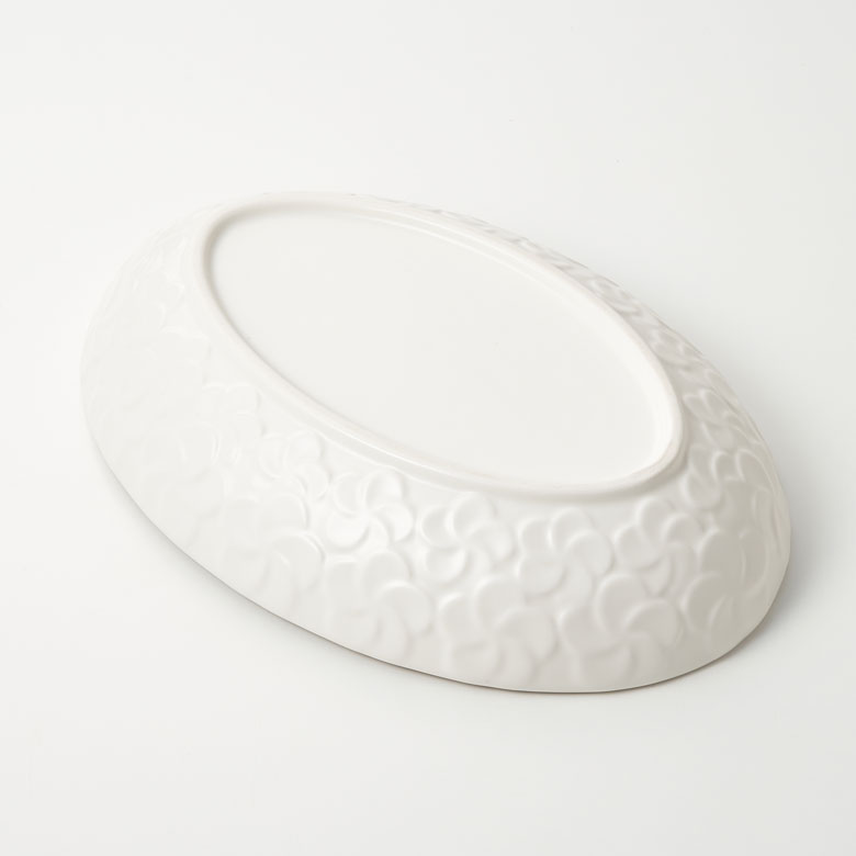 楽天市場】プレート プルメリア オーバルボウル 楕円皿 約 W 25cm D