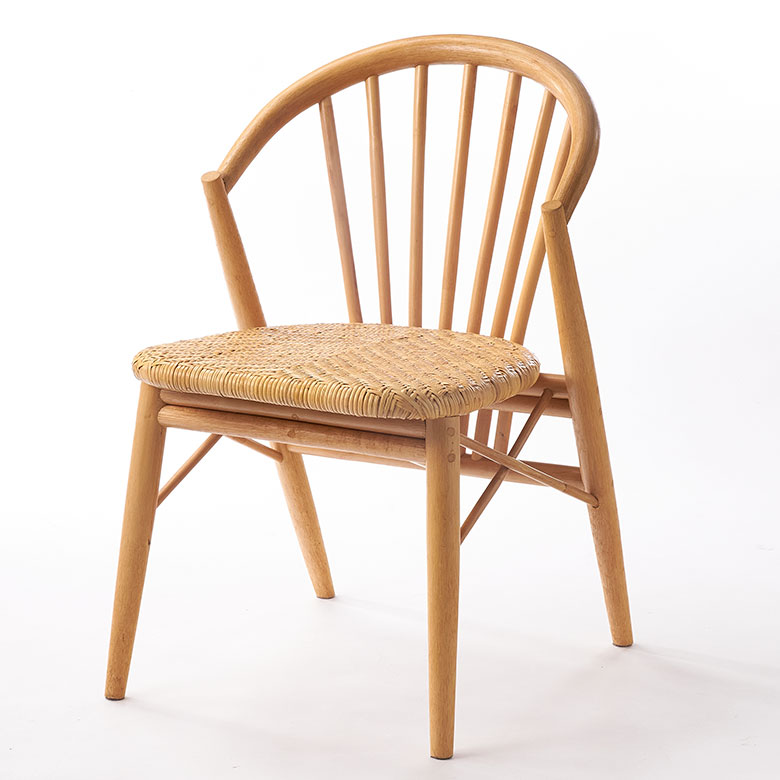 楽天市場】ラタンチェア ダイニング チェア ナチュラル ダイニング