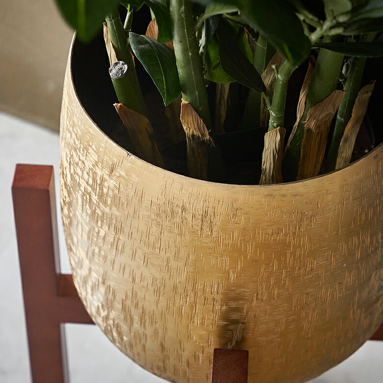 楽天市場】プランターカバー アルミポット アルミニウム 金属 メタル 8