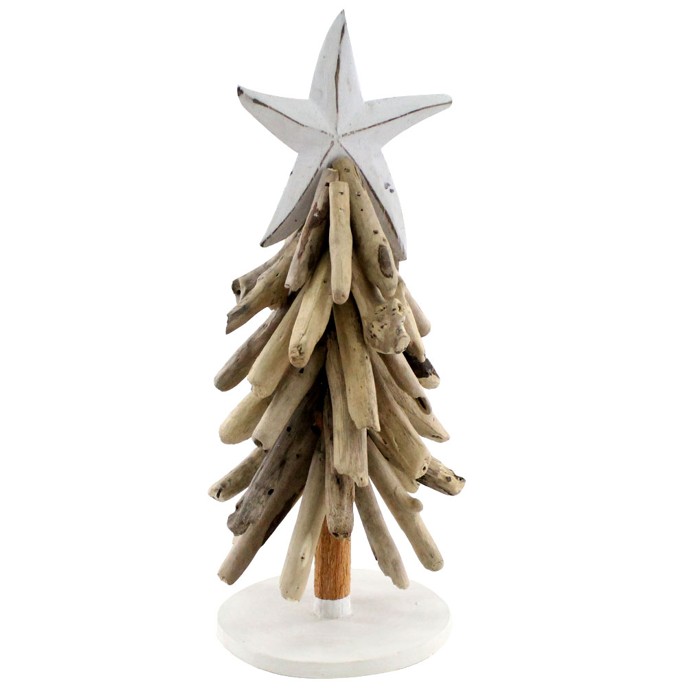 楽天市場】流木ツリー 卓上型 クリスマスツリー 置物 デコレーション