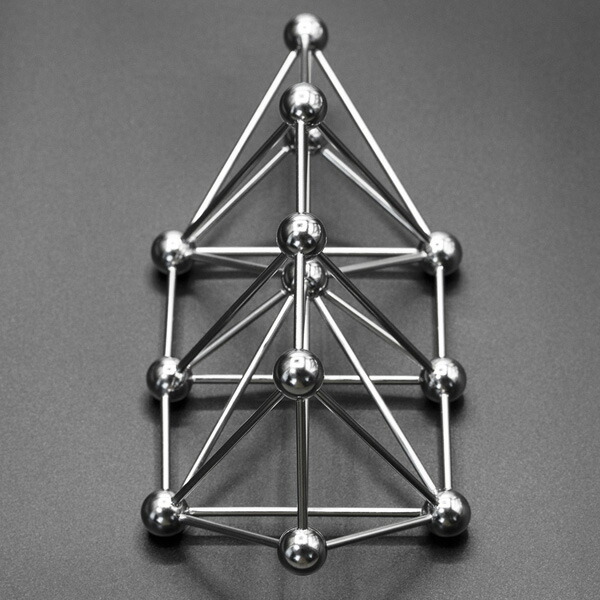 楽天市場】模型 3Dカバラ パドマ（ステンレス） 丸山式 開運グッズ