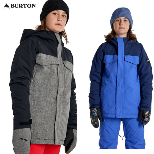 楽天市場】BURTON（カラーグレー）（キッズ・ジュニア用ウェア