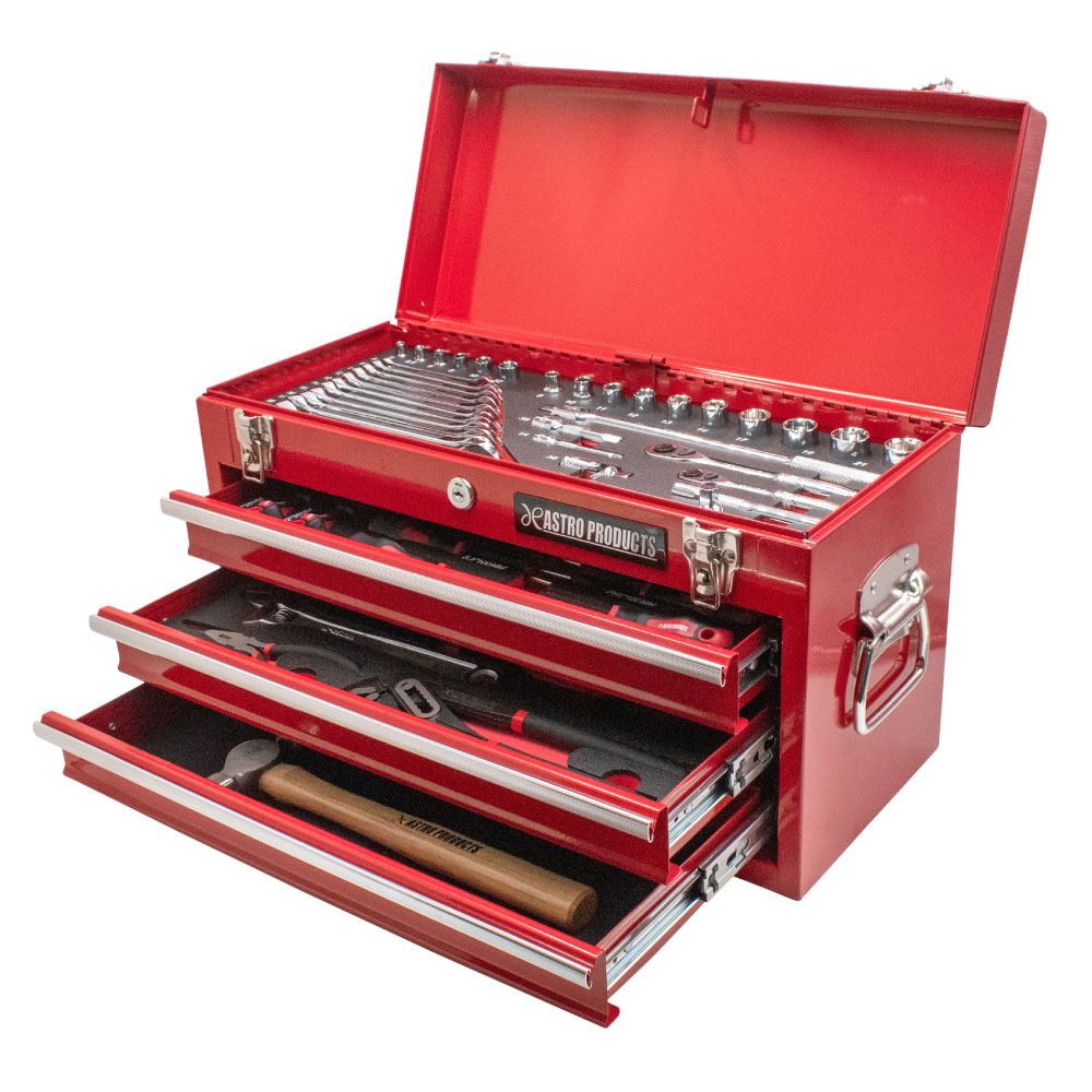 楽天市場】ツールセット 82点組 ブラック TS226／レッド TS227 | 工具