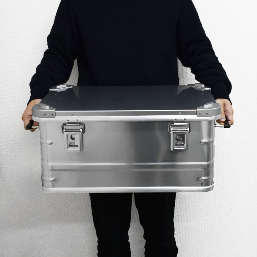 楽天市場】アルミコンテナ 48L | コンテナボックス アルミ製 スチール