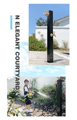 楽天市場】屋外水栓 立て水栓 蛇口付き ステンレス鋼 凍結防止 屋外用