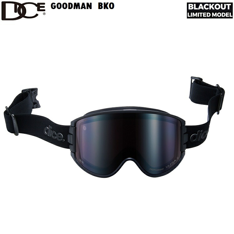楽天市場】DICE GOGGLE GOODMAN BLACK OUT LIMITED ダイス グッドマン