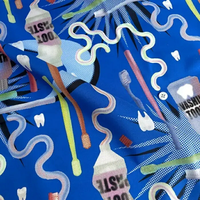 楽天市場】【nora. ノラ】25FA-ST1498(3D) 歯ブラシ柄 レトロポップ