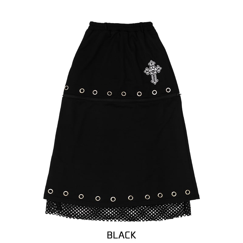 楽天市場】カオス ロングスカート スカート 原宿系 原宿 ファッション