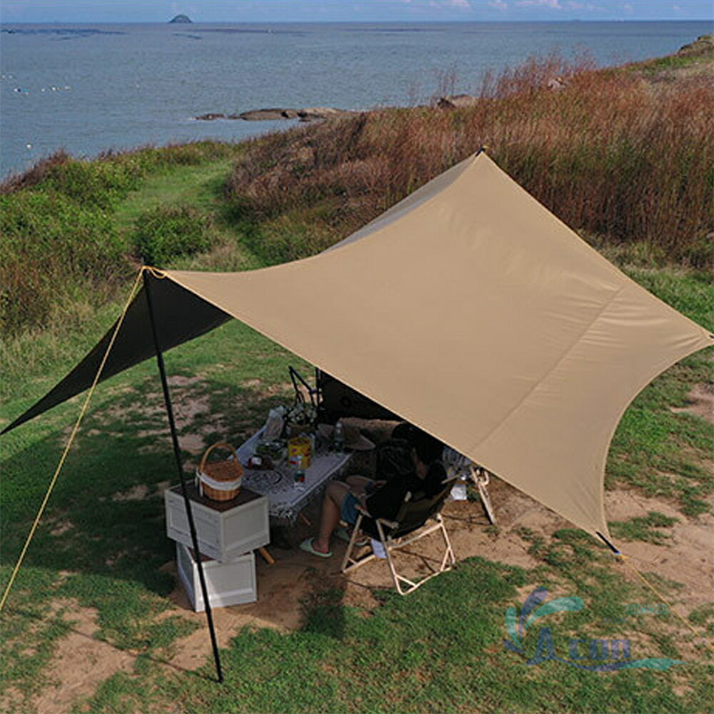 楽天市場】タープテント ヘキサタープ 大型 タープテント キッズテント