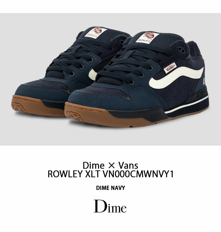 楽天市場】Dime ダイム VANS バンズ スニーカー DIME X VANS ROWLEY