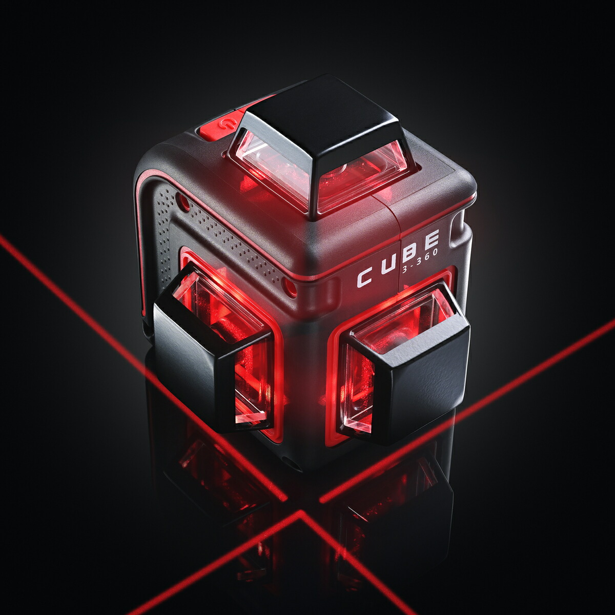 楽天市場】5%OFF レーザー墨出し器 円錐ミラーキューブフルライン3ー